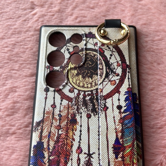 For Samsung Galaxy S22 ultra phone case with wrist strap kickstand keychain - Picture 5 of 17